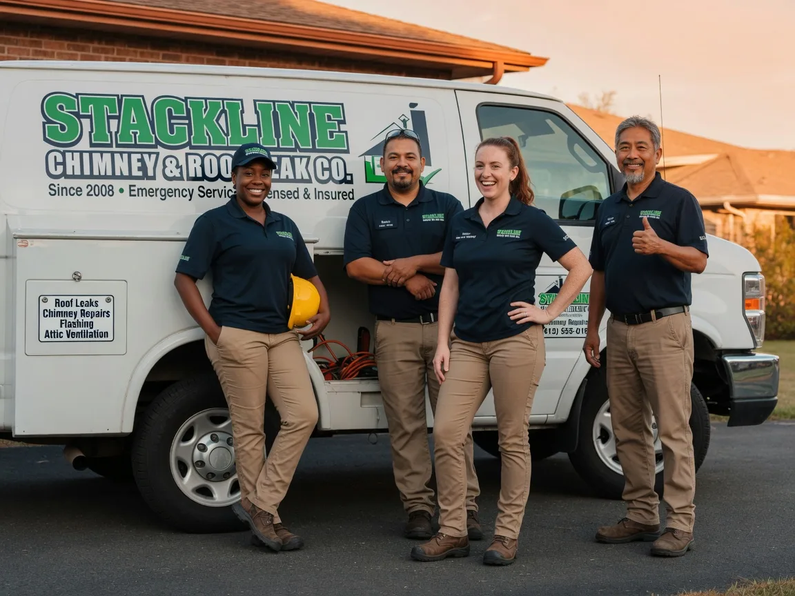 Chimney flashing repair company in Palisades, WA